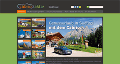Desktop Screenshot of cabrio-aktiv.com